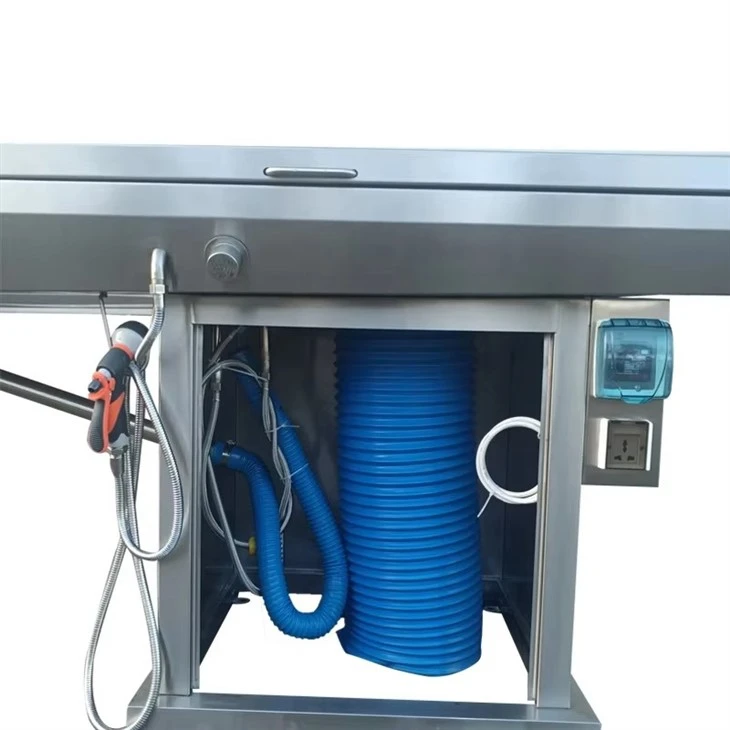 Autopsy Table With Sink Table